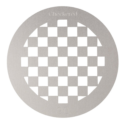 CameraStuff Checkered Pattern Steel Gobo Disc 65mm for Godox optical snoot projector