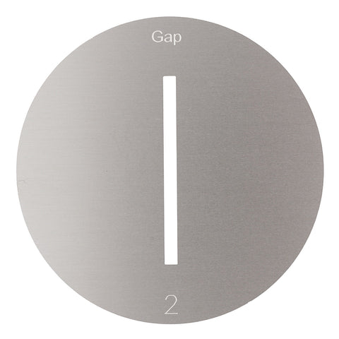 Camerastuff Ccs-02 Gap Steel Gobo Disc 65mm for Optical Snoot Projector 2 • Camerastuff • South Africa