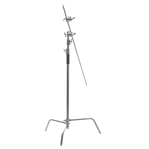 Camerastuff Cs-340b 340cm Stainless Steel C-stand with Removable Turtle-base and Boom Arm (51187) • Camerastuff • South