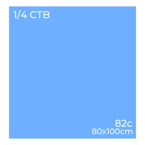 Camerastuff Gel Colour Filter Sheet 1/4 Ctb 80x100cm 0.055mm • Camerastuff • South Africa