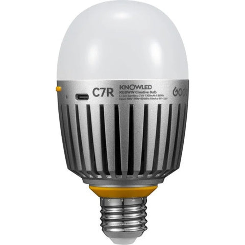 Godox C7r 10w Knowled Rgbww Creative Bulb Light With Built-in Battery E27