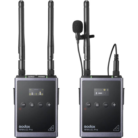 Godox Wmics1 Pro Kit 1 Uhf Full Metal Wireless Microphone System