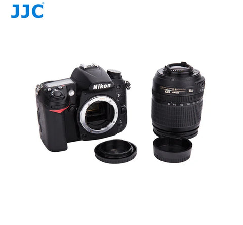 Jjc L-r2 Body Cap &rear Lens For Nikon f