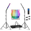 Neewer BH-20RGB-2.4G 2-Pack Remote Control RGB LED Light Stick Kit -  CameraStuff