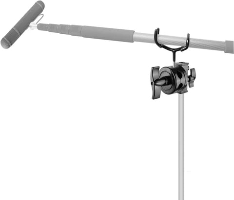Neewer Microphone Boompole Holder And 2.5-inch Grip Head Black