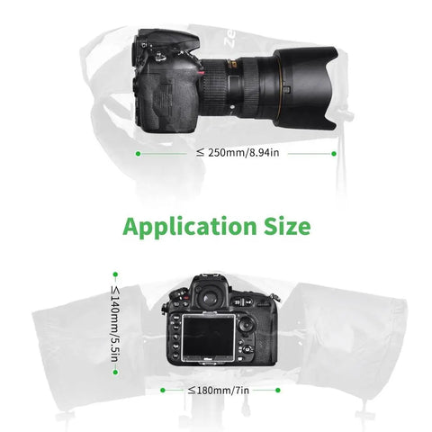 Camerastuff Nylon 19cm Camera Rain Cover • Camerastuff • South Africa