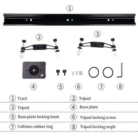 CameraStuff 100cm Manual Aluminium Alloy Camera Slider | CameraStuff | South Africa Gauteng Online Shop