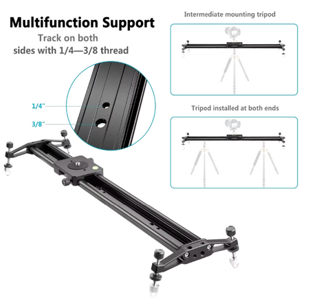 CameraStuff 100cm Manual Aluminium Alloy Camera Slider | CameraStuff | South Africa Gauteng Online Shop