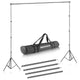 Cotton Fabric Backdrop Bundle | 1.8x3m White Cotton Backdrop + 3x2.6m Portable Backdrop Stand | CameraStuff | South Africa Gauteng Online Shop