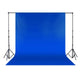 Cotton Fabric Backdrop Bundle | 3x3.6m Blue Cotton Backdrop + Neewer 2.6x3m Adjustable Backdrop Stand Kit | CameraStuff | South Africa Gauteng Online Shop