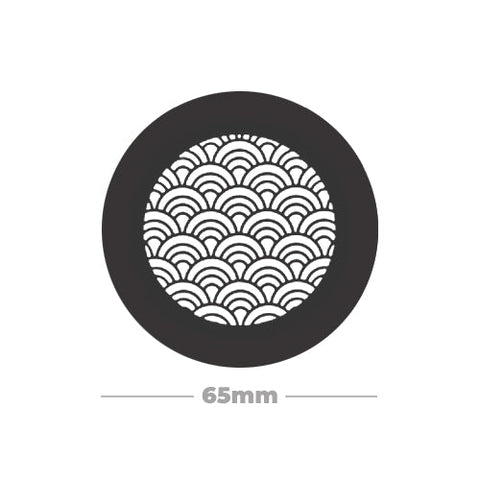 Camerastuff CSS-02 52 Wave Pattern Gobo for Optical Snoot Projector ⌀65mm | CameraStuff | South Africa Gauteng Online Shop