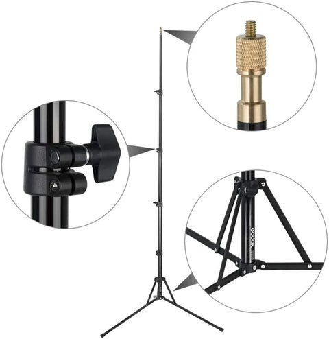 Godox 210F Compact Light Stand with Reversible Folding Legs 210cm | CameraStuff | South Africa Gauteng Online Shop