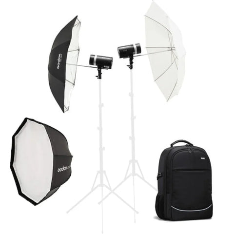 Godox AD300Pro Kit Dual Flashes AD300 Pro with Backpack and Accessories | CameraStuff | South Africa Gauteng Online Shop