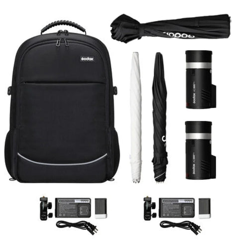 Godox AD300Pro Kit Dual Flashes AD300 Pro with Backpack and Accessories | CameraStuff | South Africa Gauteng Online Shop