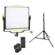 Godox Bundle | Godox LDX100Bi LED Bi-Colour LED Panel + Stand + 2 x NP-F Batteries and USB Battery | CameraStuff | South Africa Gauteng Online Shop