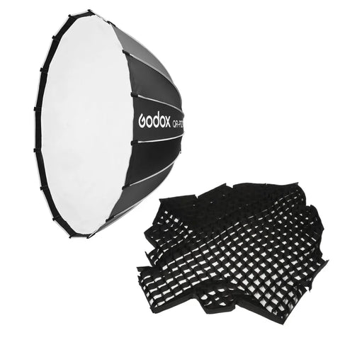 Godox Bundle | Godox QR-P120T 120cm Quick-Release Parabolic Softbox + Grid | CameraStuff | South Africa Gauteng Online Shop