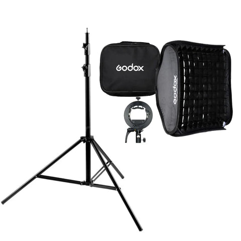 Godox Bundle | Godox SGGV 60cm Folding Softbox + Light Stand + Flash Bracket | CameraStuff | South Africa Gauteng Online Shop