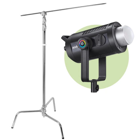 Godox Bundle | Godox SZ150R RGB 150w LED Constant Light + Godox C-Stand | CameraStuff | South Africa Gauteng Online Shop