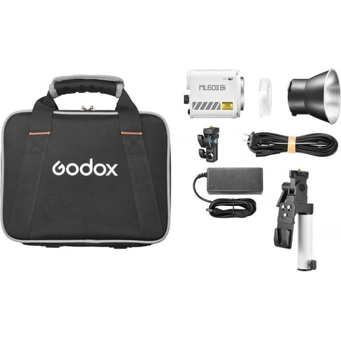 Godox ML60IIBi Bi-Color LED Monolight Including AK-B02 Battery Handgrip Kit | CameraStuff | South Africa Gauteng Online Shop