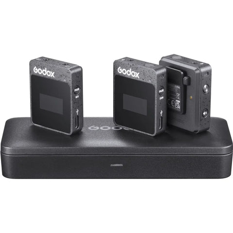 Godox MoveLink II M2 2.4GHz Wireless Microphone System (2 x TX, 1 x RX) | CameraStuff | South Africa Gauteng Online Shop