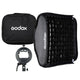 Godox SGGV6060 60cm Folding Pop-Up Softbox with Grid and S2 Speedlight Bracket | CameraStuff | South Africa Gauteng Online Shop