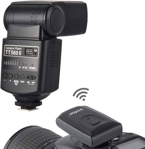 Godox TT560II Camera Flash Speedlight + 433MHz RT-16 Flash Transmitter | CameraStuff | South Africa Gauteng Online Shop