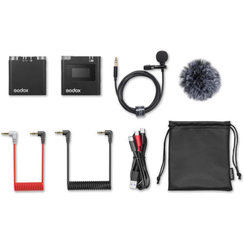 Godox Virso M1 Wireless Microphone System for Cameras and Smartphones (2.4 GHz) | CameraStuff | South Africa Gauteng Online Shop