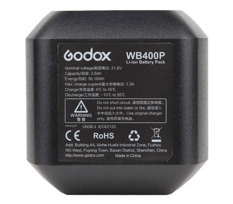 Godox WB400P Lithium Battery for Godox AD400 Pro | CameraStuff | South Africa Gauteng Online Shop