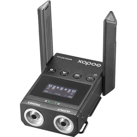 Godox WMicS2 UHF Compact Wireless Microphone System for Cameras & Smartphones with 3.5mm (514 to 596 MHz) | CameraStuff | South Africa Gauteng Online Shop