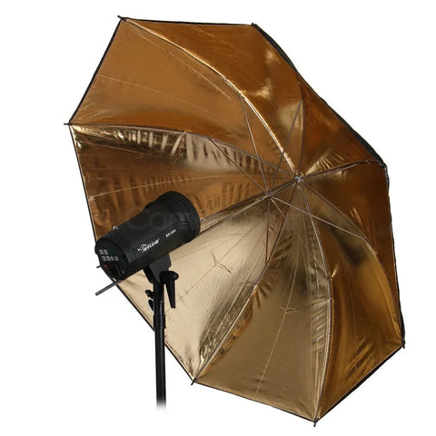 Hylow 109cm Gold Reflective Studio Umbrella | CameraStuff | South Africa Gauteng Online Shop