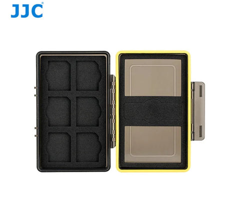 JJC BC-3SD6 Multi-Function Battery Case 6 x SD Memory Cards and 2 x Camera Batteries | CameraStuff | South Africa Gauteng Online Shop