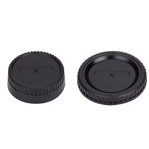 JJC L-R2 Body Cap &Rear Lens Cap for Nikon F | CameraStuff | South Africa Gauteng Online Shop