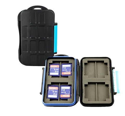 JJC MC-2 Memory Card Case Protector (Holds 8 x SD Cards & 4 x CF Cards) | CameraStuff | South Africa Gauteng Online Shop