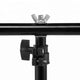 CameraStuff MBGS-55x68 T-Shaped Mini Backdrop Stand Kit with 3 PVC Backdrops  (Black, Cyan, and Beige) | CameraStuff | South Africa Gauteng Online Shop