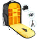 Neewer 2-in-1 Trolley Wheeled Camera Backpack Bag Yellow | CameraStuff | South Africa Gauteng Online Shop