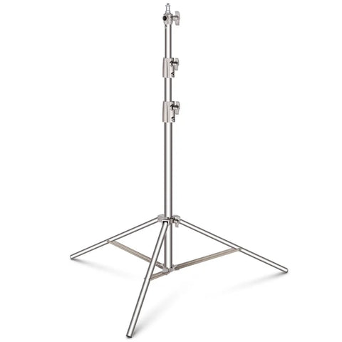 Neewer 260cm Heavy-Duty Silver Stainless Steel Spring-Cushioned Light Stand | CameraStuff | South Africa Gauteng Online Shop