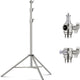 Neewer 300cm Heavy-Duty Silver Stainless Steel Spring-Cushioned Light Stand | CameraStuff | South Africa Gauteng Online Shop