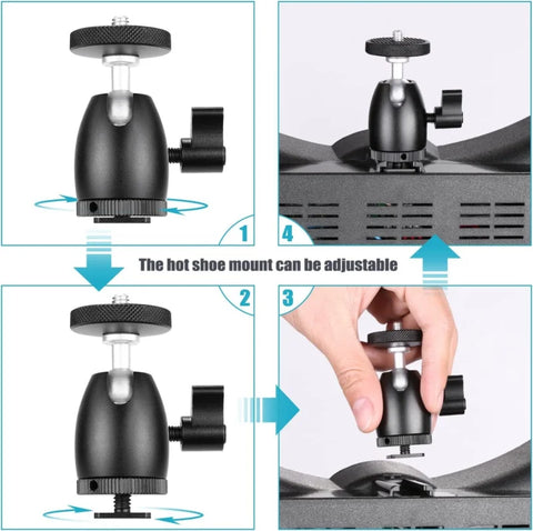 Neewer 360 Degree Rotating Vertical Smartphone Holder with Ball Head | CameraStuff | South Africa Gauteng Online Shop