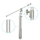 Neewer 385cm 2-in-1 Silver Boom Stand and Light Stand with Sandbag Counterweight | CameraStuff | South Africa Gauteng Online Shop