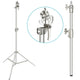 Neewer 385cm 2-in-1 Silver Boom Stand and Light Stand with Sandbag Counterweight | CameraStuff | South Africa Gauteng Online Shop