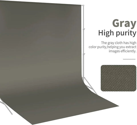 Neewer 3x3.6m Grey Polyester Fabric Backdrop | CameraStuff | South Africa Gauteng Online Shop