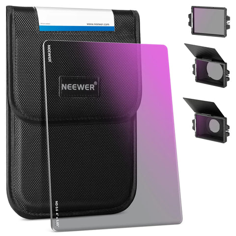 Neewer  4" x 5.65" ND Filter for Camera Lens ND0.9 3-Stop Reduction for Matte Box | CameraStuff | South Africa Gauteng Online Shop