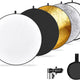 Neewer 5-in-1 110cm Round Reflector Kit with Holder Clip & Bag | CameraStuff | South Africa Gauteng Online Shop