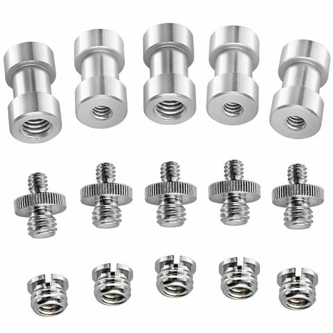 Neewer 5-Pack 1/4inch To 3/8inch Tripod Mount Screw Converter Adapter | CameraStuff | South Africa Gauteng Online Shop