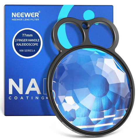 Neewer 77mm Handheld Kaleidoscope Prism Lens FX Filter | CameraStuff | South Africa Gauteng Online Shop