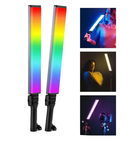 Neewer Bundle | 2 x Neewer BH30S Handheld RGB LED Light Sticks | CameraStuff | South Africa Gauteng Online Shop