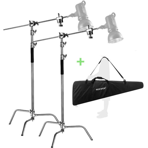 Neewer Bundle | 2 x Neewer C-Stands 330cm + 1 x C-Stand Carry Bag | CameraStuff | South Africa Gauteng Online Shop