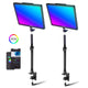 Neewer Bundle | 2 x Neewer GL1C 48W RGBWW Streaming LED Constant Light Panel with Desktop Mount | CameraStuff | South Africa Gauteng Online Shop