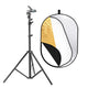 Neewer Bundle | 80x120cm 5-in-1 Reflector + 190cm Stand and Reflector Clamp | CameraStuff | South Africa Gauteng Online Shop