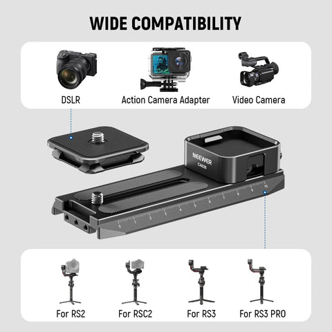 Neewer CA026 Quick Release System For DJI RS 2 RSC 2 RS 3 RS 3 PRO | CameraStuff | South Africa Gauteng Online Shop